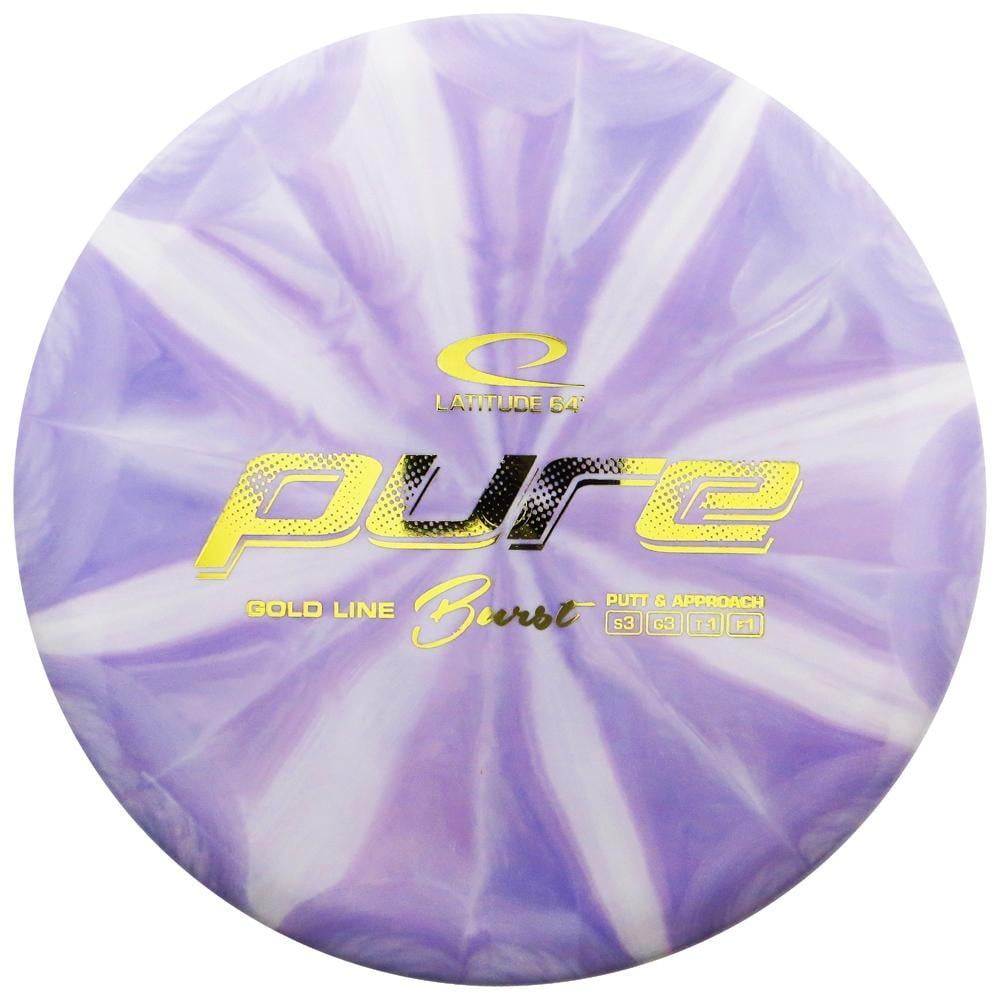 Latitude 64 Gold Burst Pure Putter Golf Disc - Walmart.com