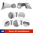 thumbnail image 5 of Inner Fenders Liners for 2007-2018 Jeep Wrangler JK Aluminum Front & Rear 4 Pcs| Color DIY, 5 of 12