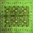 thumbnail image 1 of Ahgly Company Indoor Square Oriental Green Industrial Area Rugs, 4' Square, 1 of 4