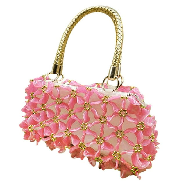 El de Fabricación de Bolsas Hechas , Herramientas de , Material de para Niñas O Mujeres, Final Es Muy Elegante Y Rosado Gloria Kits para hacer bolsas para colgar de cuentas