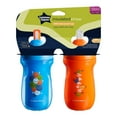 thumbnail image 3 of Tommee Tippee Gobelet Isotherme à Paille Anti-Fuite, Bouteille d'Entraînement pour Tout-Petit 12m+, 100 % Antifuite - 2x9oz Gobelets (les Motifs Peuvent Varier), 3 of 9