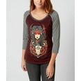 thumbnail image 2 of SECRET ARTIST by AFFLICTION Women's T-Shirt BULL HEAD, 2 of 10