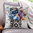 thumbnail image 1 of Astro Bot Fundas de almohada de terciopelo con tema, regalos de funda de almohada, decoración para el hogar, cojín de lanzar, regalo de cumpleaños para fans y parejas. 50cm x 50cm., 1 of 6