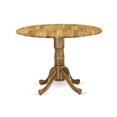 thumbnail image 5 of East West Furniture Dublin Traditional Wood Dining Table in Natural, 5 of 6