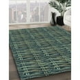 thumbnail image 2 of Ahgly Company Indoor Rectangle Patterned Gunmetal Green Area Rugs, 7' x 9', 2 of 6