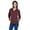 SPORT DARK MROON, variant on Team 365 TT80W Ladies Leader Soft Shell Jacket
