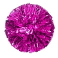 thumbnail image 4 of 2-Pack Cheerleader Pom Poms 12 Inch, Metallic Team Spirit Shaker Fluff, Heavy-Duty Colorful Rally Accessory for Competition Performance Event, 4 of 4