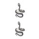 thumbnail image 4 of Qarigey Anillos Vintage Anillo de moda Aleación ajustable Joyas para hombres Plata / Serpiente Plata/Serpiente 2piezas Qarigey  CBP269101, 4 of 6