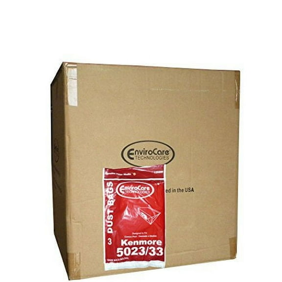 150 Compatible with Kenmore Sears Allergy Vacuum Bag, Canister Vacuum Cleaners, 5023-5033 Bag Ch