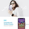 thumbnail image 6 of Designed for iPhone 11 Crystal Clear Case, [Support Wireless Charing] [Anti-Yellowing] Transparent Slim Anti-Scratch Phone Case Cover for iPhone 11 6.1 inch, Clear, 6 of 13