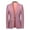 Pink, variant on Zylanna Men's Suit Jacket, Winter Spring and Fall Fashion Soft & Comfy Plaid Formal Blazer for Men Beige