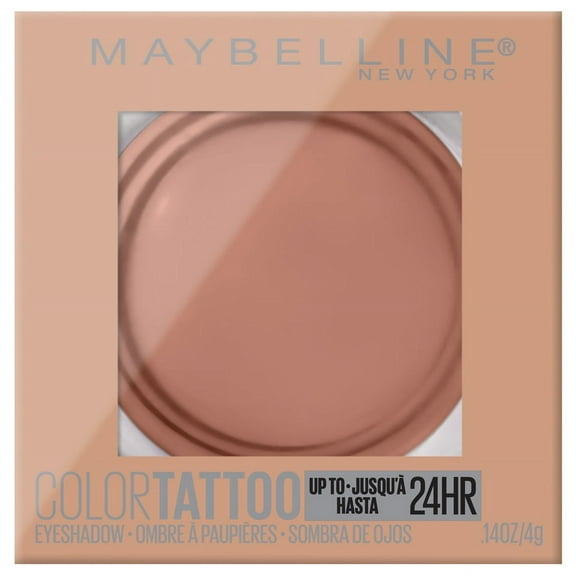 Maybelline Color Tattoo Up To 24HR Longwear Cream Eyeshadow Makeup, Urbanite, 0.14 oz