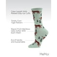 thumbnail image 3 of MeMoi Tigers Bamboo Blend Crew Socks - Mens - Male, 3 of 7
