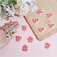 thumbnail image 3 of 10 Styles Polymer Clay Cutters for Earrings Making Mini Flower Leaf Heart Butterfly Shapes Polymer Clay Tools for DIY Earrings Jewelry Making Craft Pink, 3 of 5