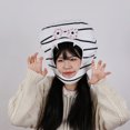 thumbnail image 3 of Gorro de cabeza de momia para Halloween, disfraz de fiesta de cosplay para adultos, 3 of 3