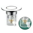Mduoduo Sink Drain Stopper PopUp Basin Drain Filter AntiClogging Hair