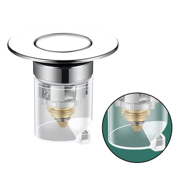 Sink Drain Stopper Pop-Up Basin Drain Filter Anti-Clogging Hair Stopper Strainer