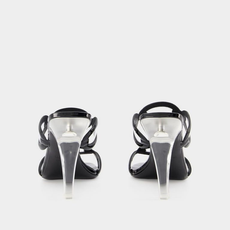 サンダル・ミュール Chain 1967 T.100 Sandals - Valentino Garavani - Black - Bras Valentino Chain 1967 T.100 Sandals - Black - Brass Black