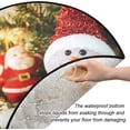 thumbnail image 2 of GZHJMY Christmas Snowman Christmas Tree Mat, Round Christmas Tree Stand Mat Decoration for Holiday Party Home Christmas Day Ornaments Floor Door, 28.3", 2 of 6