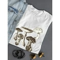 thumbnail image 3 of Les Champignons I T-Shirt Women -Naomi McCavitt Designs, Female 3X-Large, 3 of 4