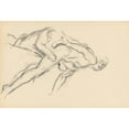 thumbnail image 3 of Paul Cézanne 24x18 Black Modern Framed Museum Art Print Titled - Study of Puget's ‘Milo of Crotona’ (1880-1883), 3 of 5