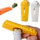 thumbnail image 5 of Bearachild Abridor de botellas de cerveza de eyección ABS, herramienta de cocina portátil, llavero práctico, Mini lanzador de tapas para Cocina y Comedor Naranja 117 mm * 42 mm * 15 mm, 5 of 6