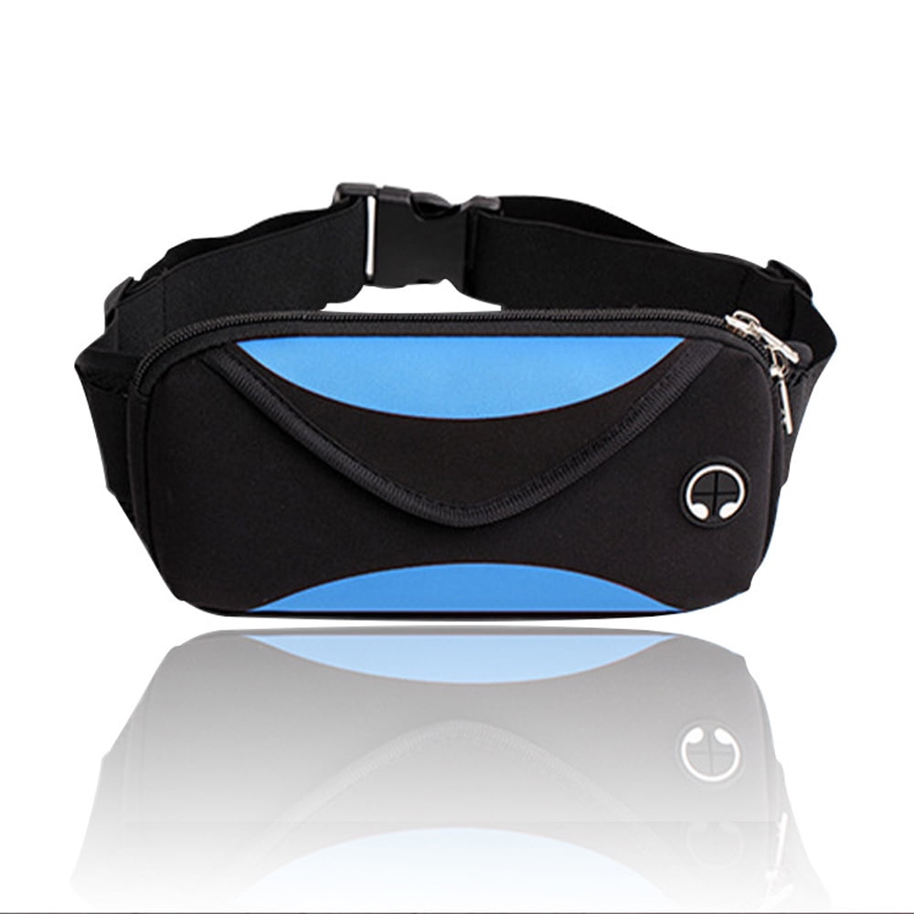 Waterproof Fanny Packs for Women Men Tactical Waist Belt Bag Small Crossbody Bum Bag Waist Packs with Headphone Hole for Running Hiking Fishing Travel Walmart