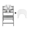 thumbnail image 5 of hauck Alpha+ Adjustable Wooden High Chair Set, Gray, 5 of 18