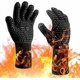 thumbnail image 1 of Oven gloves 932 F heat resistant gloves, cut resistant barbecue gloves, non slip silicone barbecue gloves, 1 of 4