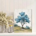 thumbnail image 2 of UXIEQU Blue Tree Landscape Canvas Wall Art 15.75x11.81 Inches, 2 of 8