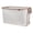 Cream Herringbone, variant on CleverMade Collapsible Laundry Baskets 2PK - 60L (16 Gal) Cream Herringbone