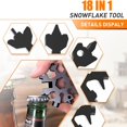 thumbnail image 4 of HLONK Stocking Stuffers Gifts for Men  18-in-1 Snowflake Multitool Christmas Gifts for Men  Cool Gadgets Tools for Men  Gifts for Dad Husband  Boyfriend  Grandpa  Unique Dad Gifts from Da, 4 of 7