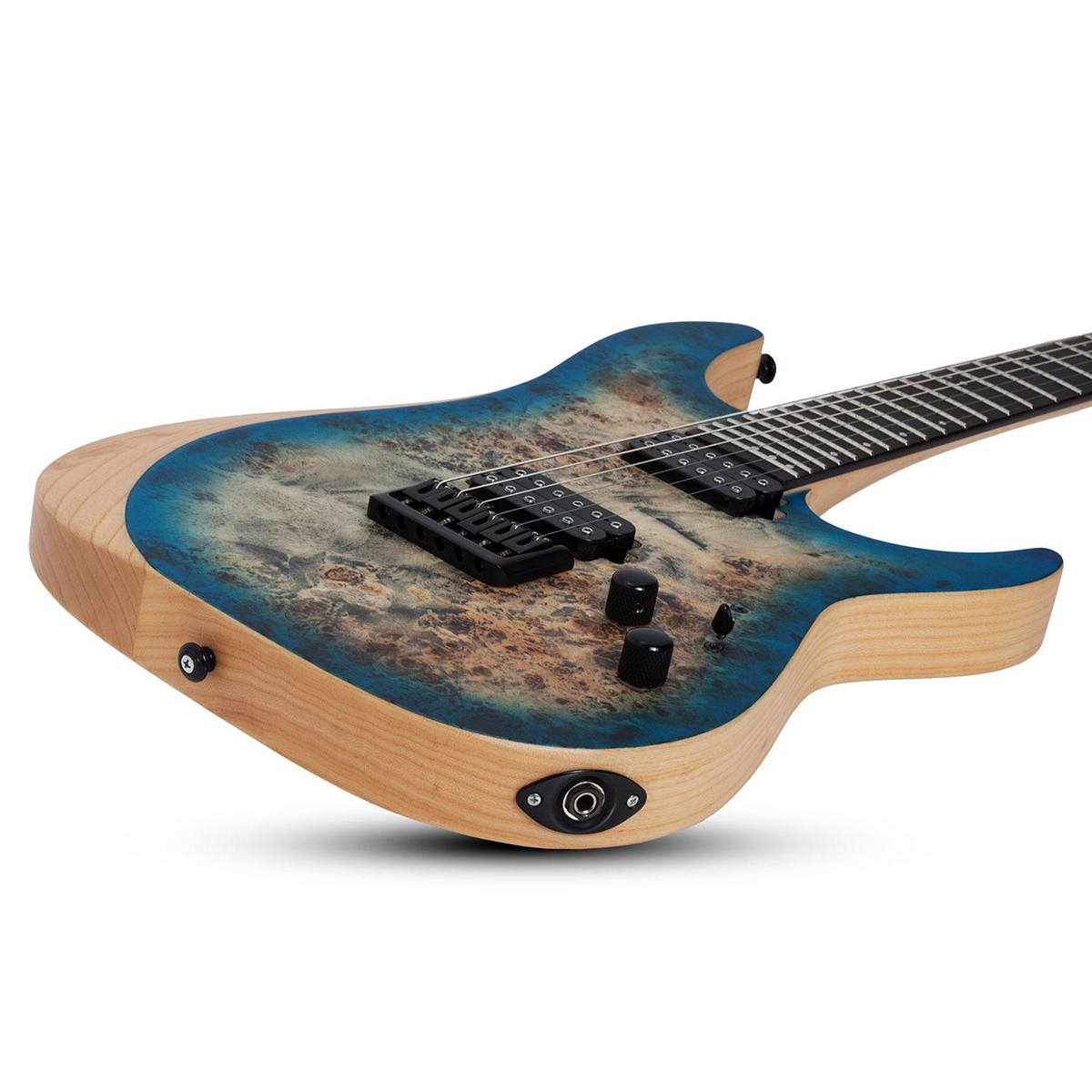 Schecter Reaper-6 Electric Guitar (Satin Sky Burst) - Walmart.com