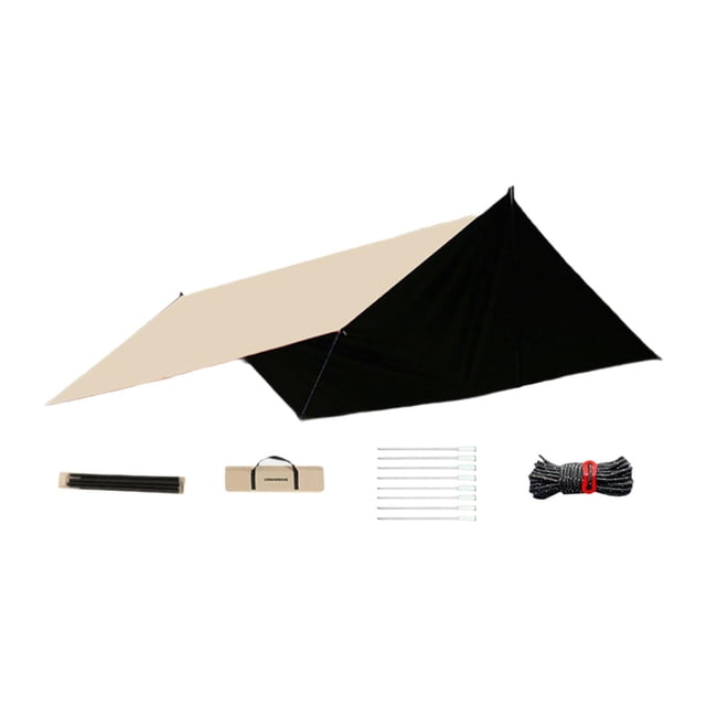 Hamaca Lona impermeable para lluvia Tienda de campaña para 2-4 personas Equipamiento Toldo toldo Rainfly