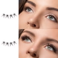 thumbnail image 2 of Unique Bargains 5 Pair Natural False Eyelashes for Makeup Black ZB33, 2 of 4