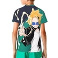 thumbnail image 2 of My Hero Academia Denki Kaminari Kids T-Shirt 3d Printed Graphic T-Shirts Boys And Girls Short Sleeve Shirts For Youth Kids X-Large, 2 of 7