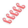 thumbnail image 1 of Cepillo de limpieza de uñas transparente duradero de 5 piezas Unique Bargains para limpiar uñas de las manos pequeñas rojas, 1 of 1