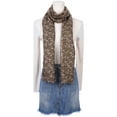 thumbnail image 2 of INSPIRE CHIC Women's Floral Printed Long Scarf, Lightweight Soft Sheer Head Wrap Shawl Scarves for All Season 70.9x27.6" Dark Khaki, 2 of 6