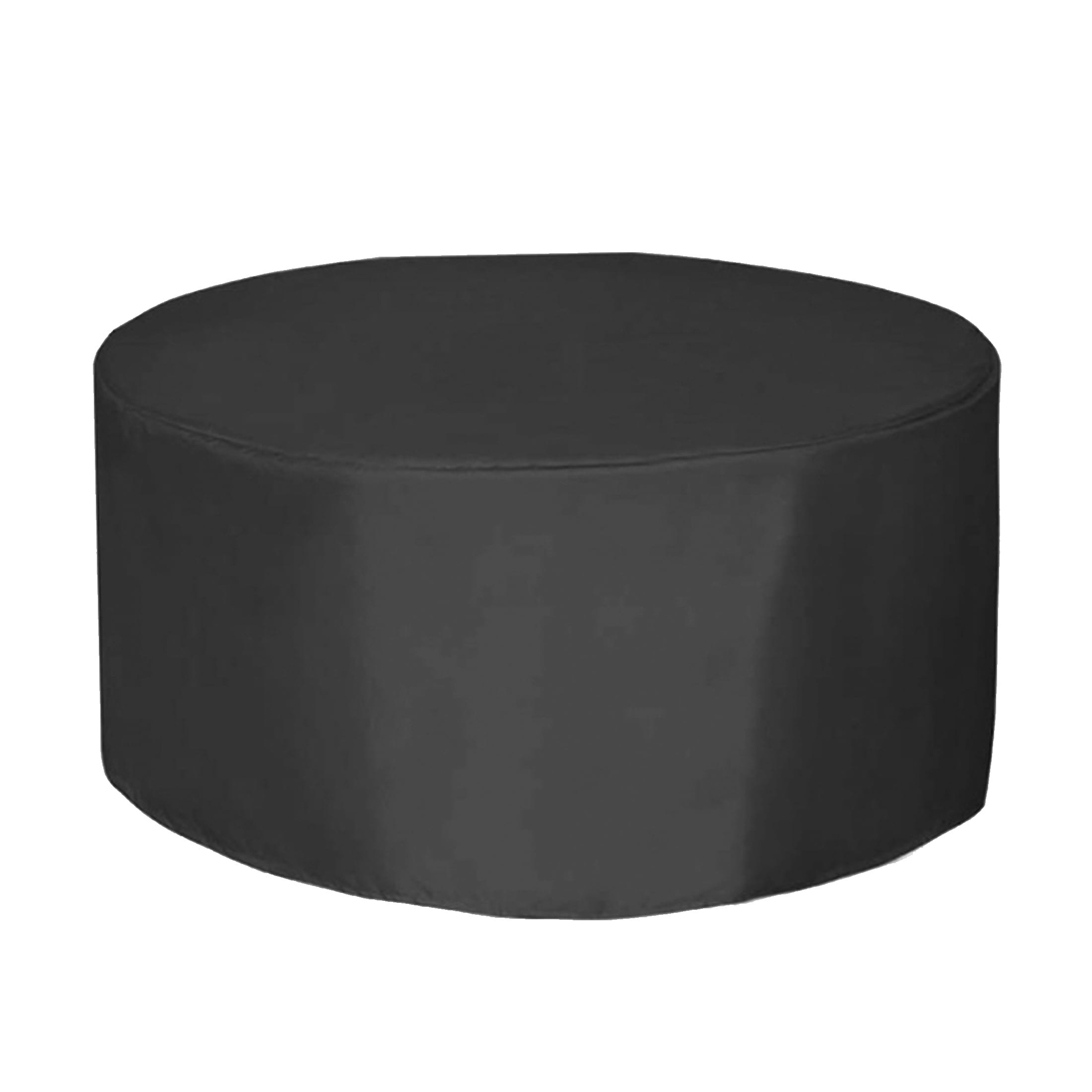 YeekTok Classic Accessories Waterproof 50 inch Patio Round Table Cover Black Outdoor Furniture