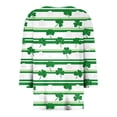 thumbnail image 6 of UngA St. Patricks Day Shirts for Women 2026 Casual Plus Size 3/4 Sleeve Irish Clover T Shirt Funny Saint Patrick's Tunic Tops,Size XXL, 6 of 9