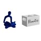 thumbnail image 1 of Escultura De Figura De Pensador Abstracto Con Organizador De Madera Retro, Colección De Arte Versátil, Adorno De Escritorio Para Oficina, Bar, Boda, Mesita De Noche, 1 of 8