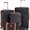 Black, variant on Concepten 5-Piece Luggage Set ABS Hardshell Suitcase with TSA Lock(20"Carry-On and 24" Travel Suitcase、28"Checked Luggage)-Champagne