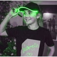 thumbnail image 2 of LINLIN LED Hat, Men Women LED Baseball Hat Light up Hat Flash Glow Rave Party Cap Hip Hop Sports Flash Cap for Travel Party Club, 2 of 6