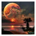 thumbnail image 1 of Wdftyju Kit de pintura de bricolaje por número Paisaje marino Sin marco Decoración de arte para el hogar (Luna de la tarde) Wdftyju 5cs8de4dl3yt9pj0D02, 1 of 9