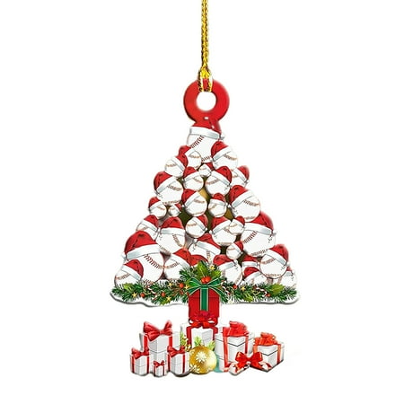 

Ruanlalo Xmas Pendant with Hanging Rope Window Hanging Trinkets Multi-Use Beautiful for Outdoor