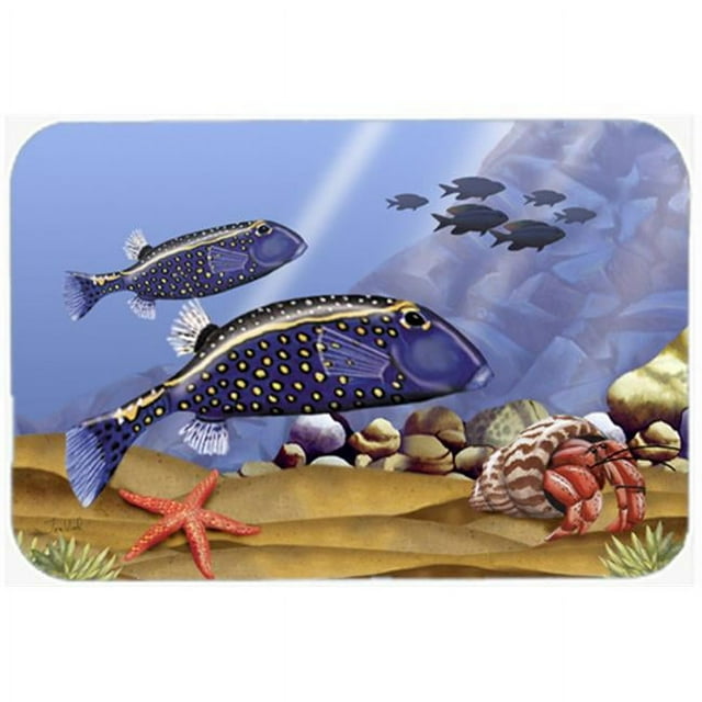 Carolines Treasures PTW2033LCB Undersea Fantasy 8 Glass Cutting Board- Large