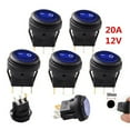 thumbnail image 2 of 10 Pcs 12V 20A Waterproof Round On/ Rocker Switch Car Auto Boat SPST, 2 of 8
