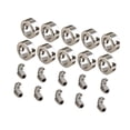 thumbnail image 4 of 10 piezas de topes para brocas, brocas consistentes, buena resistencia, herramienta para carpintería, anillo limitador de profundidad, anillo de 4 mm, 4 of 8