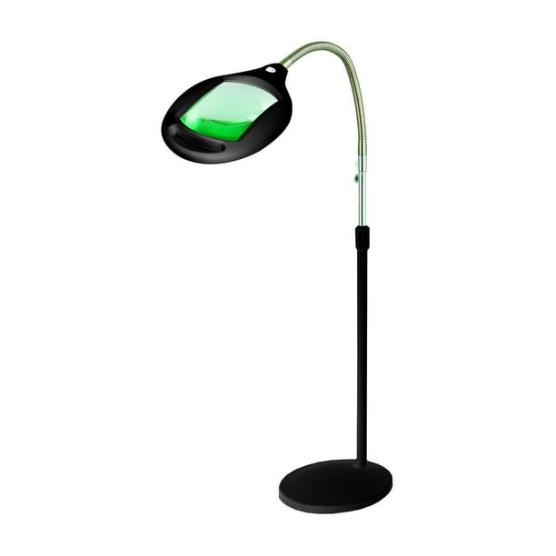 Superbright Magnifier Floor Lamp, Brightech Lightview Pro 3 In 1 Led Magnifying Glass Floor Lamp