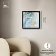 thumbnail image 5 of Precious Flow Shadowbox Print Blue Abstract Art by Art Remedy, Black Frame, 16 x 16, 5 of 7